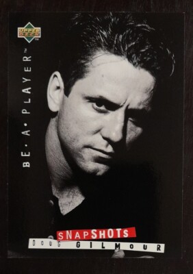 1995 Upper Deck Doug Gilmour Be A Player Snap Shots Hockey Card