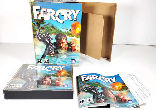 Far Cry (PC CD-ROM, 2004) CIB getestete Registrierungskarte