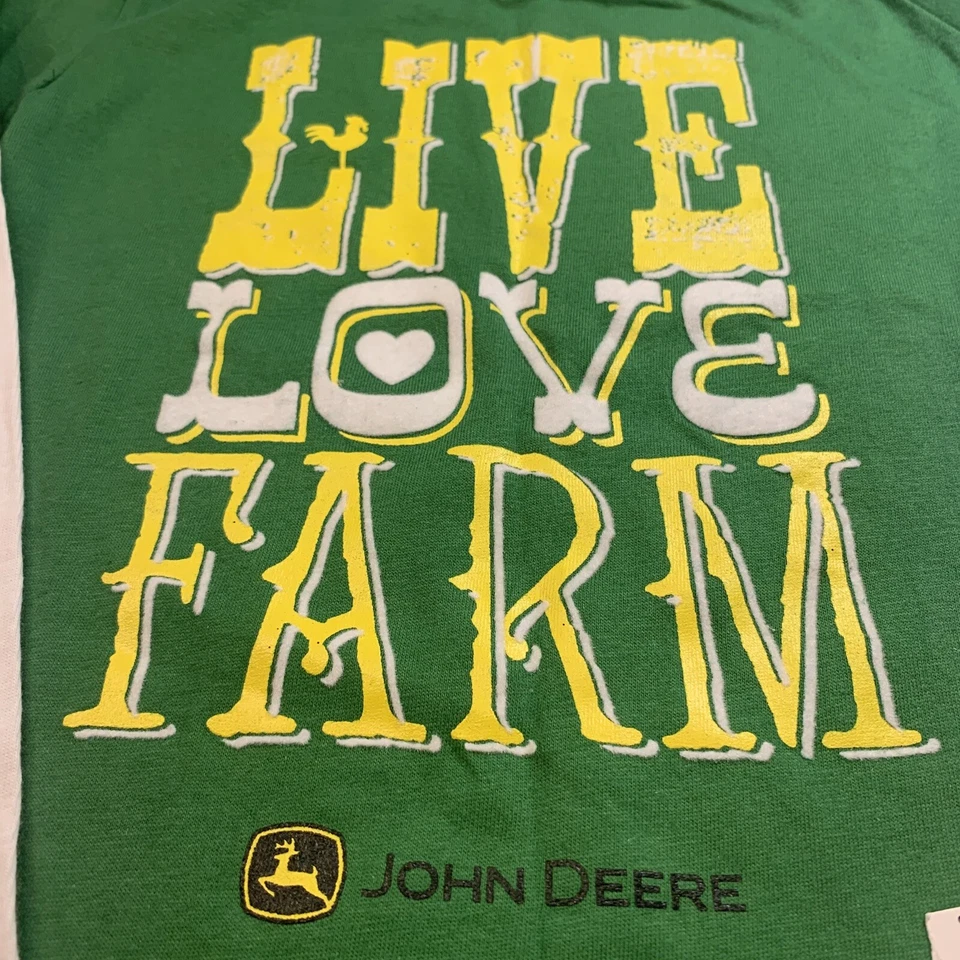 JOHN DEER shirt  Youth Long sleeve Shirt Size Small (8) NEW - Image 2 of 4
