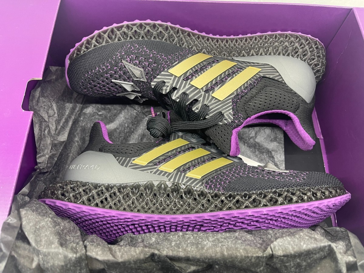 adidas Ultra 4D Marvel Black Panther Black Purple wakanda forever