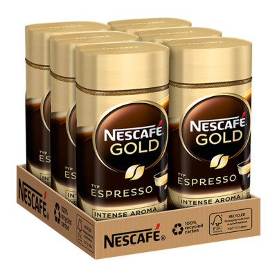 Nescafé Gold Typ Espresso 100g, 6er Pack