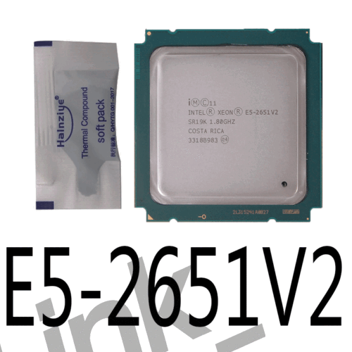 intel Xeon E5-2651V2 E5-2696V2 E5-2667V2 E5-2695V2 CPU Processor - Picture 5 of 8