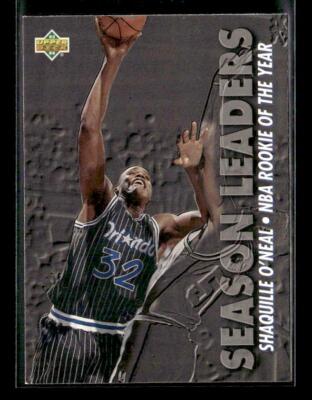 1993-94 Upper Deck #177 Shaquille O'Neal Season Leaders Orlando