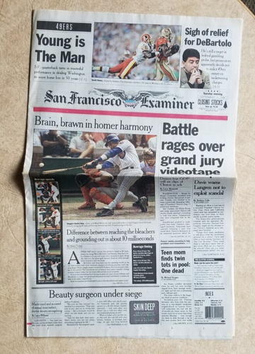 49ERS: Young is the Man San Franciscio Examiner 9. 13. 98. - Bild 4 von 7
