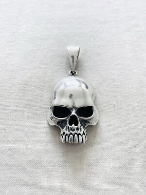 The Great Frog Evil Skull Pendant (56g) (6.4cm x 3.3cm)