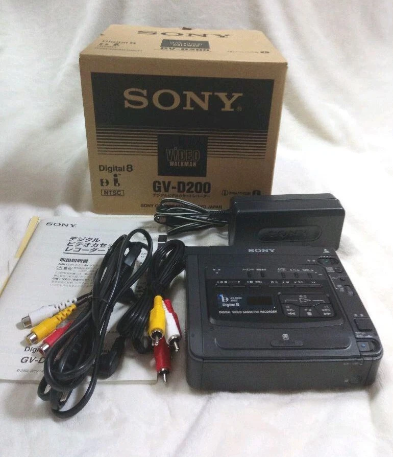 SONY GV-D200 Digital8 Hi8 Digital Player Recorder VCR Deck BOX | eBay