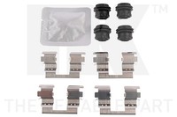 Nk ZubehöRsatz Scheibenbremsbelag 79991004 FüR B16 Astra Chevrolet Cruze Opel
