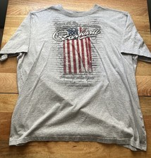Carhartt Made in USA T-Shirt Men’s 2XL Gray American Flag Detroit Graphic Tee