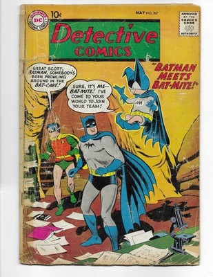 Detective Comics 267 1959 DC Comics G- 1.8 Origin & 1st App Bat-Mite Robin