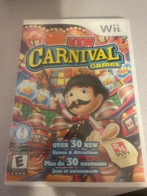Nintendo Wii New Carnival Games  game ( free shipping to Canada )