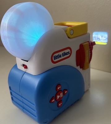 Little Tikes Story Dream Machine Projector with 2 Book Cartridges Tested Working