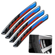 Muekzru Carbon Fiber Wheel Rim Sticker Decal Badge For Bmw 1 2 3 4 5 6 7
