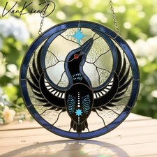 Rebel Loon Stained Glass Suncatcher, Minnesot...