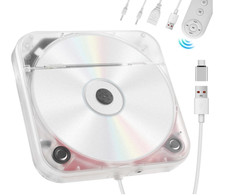 Portable External CD Player for Car USB Port AUX Port, Car CD Player with USB...