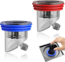 2PCS Drain Backflow Preventer anti Odor Shower Valve Odor Proof Floor Drain Stop