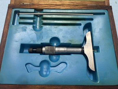 #ad #ad Starrett Depth Micrometer $60.00