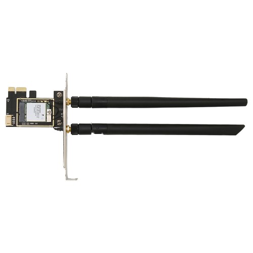 Wireless WiFi 6 PCIE Card With 2 Antenna 1800Mbps 2.4Ghz 5Ghz Support MU MIMO CB - Bild 5 von 22