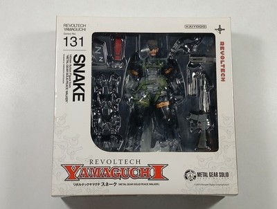 KAIYODO REVOLTECH YAMAGUCHI METAL GEAR SOLID PEACE WALKER SNAKE ACTIONFIGUR JA