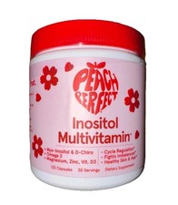 Peach Perfect Inositol Multivitamin, 120 Capsules