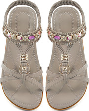 Womens Sandals Comfortable Dressy: Soft Cushion Summer Sandals for All-Day Comfo