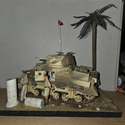 1/35 scale British M3 Grant Tank - Tamiya 35041  Diorama