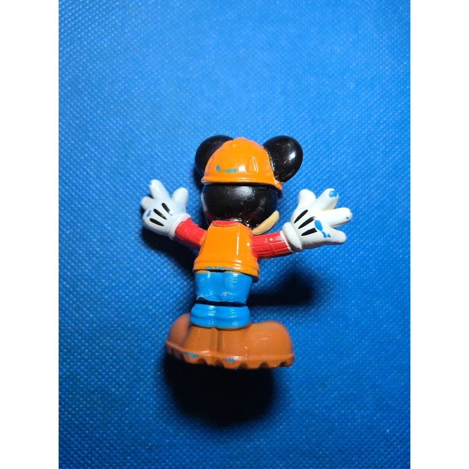 Figura Mattel Disney Mickey Mouse Clubhouse 2012 trabajador de la construcción 2,75" de alto Foto 2 de 4