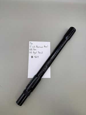 Dye 12 inch Aluminum Paintball Barrel 688 Bore Old Angel Thread-Black