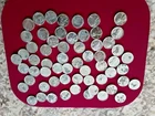60 Vintage US 1943 Steel Wheat Pennies Lot, Uncirculated Coins!