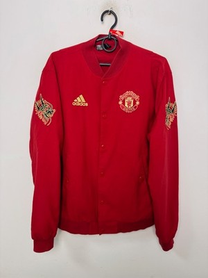 MANCHESTER UNITED 2019/2020 TRAINING FOOTBALL TRACK TOP CNY JACKE ADIDAS SHIRT