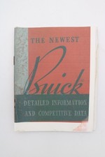 The Newest Buick Series 40 - 1934 - Small Printed Brouchure The Newest Buick Series 40 - 1934 - Small Printed Brouchure