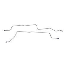 Brake Lines Rear Axle Differential Tubes 1998-05 Ford Ranger 4wd OE Steel 2pc