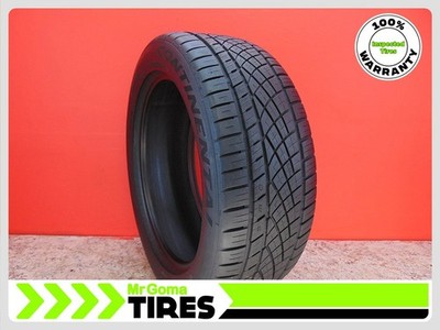 1 CONTINENTAL EXTREMECONTACT DWS 06 SPORT PLUS XL 245/50ZR19 TIRE 7/32 TREAD