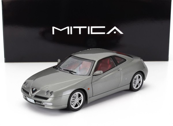 Mitica 1/18 Alfa Romeo Gtv 2.0 V6 Tb 1998 Grau Statisches Modell Diecast-image
