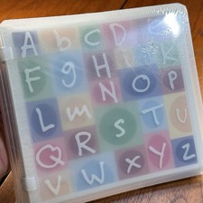 Creative Memories ABC Album 12 White Scrapbook pages w/idea book NEW 7x7