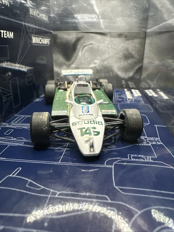 Minichamps 1/43 Scale 1982 William F1 Team FW08C 6 Wheel Test Car Boxed USA - Image 3 of 4