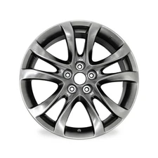 19" Dark Hyper Silver for Mazda 6 OEM Design Wheel 19x7.5 2014-2017 Dark Hype...