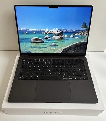 Apple MacBook Pro 14 Zoll, 512GB SSD, M3 Pro, 18GB, Space Schwarz, OVP - TOP
