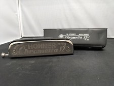 Hohner Chrometta Harmonica in C Key, Chromatic, Used SSE