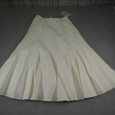 Vintage Western Cowgirl Skirt Womens Small White Boho Rodeo Square Dance Show