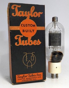 APPEARS ALOMST NOS TAYLOR TZ-40 / TZ40 40w DISAPPATION AUDIO/TRANSMITTING TRIODE