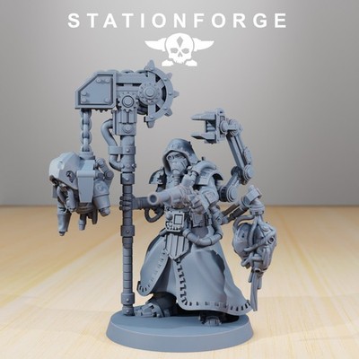 Scavenger Scrapper Grimdark 3D Printed Miniatures Station Forge 16k