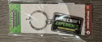 Minecraft experience: Limited merch Key Chain, Toronto Edition