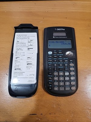 Texas Instruments TI-36X Pro LCD Display Advanced 4-Line Scientific Calculaor
