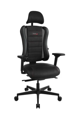 Bürostuhl Drehstuhl Gamingstuhl Topstar Sitness RS Pro schwarz rote Details