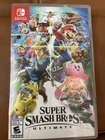 New ListingSuper Smash Bros. Ultimate (Nintendo Switch, 2018) Case & Cartridge
