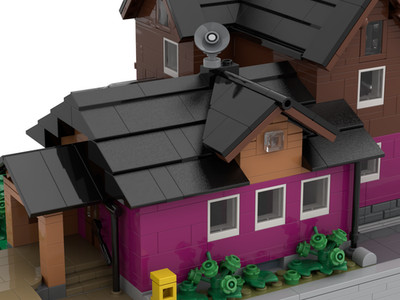 Eigenes Haus als LEGO Modell bauen lassen individuelles Architekturmodell + PDF