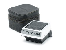 Topcon Waist Level Finder for RE Super Film SLR Silver Viewfinder from Japan