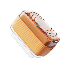 Soap Bubble Box with Laundry Brush Multifunctional Free Hand Rubbing Roller Box