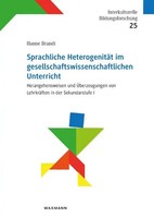 Hanne Brandt | Sprachliche HeterogenitäT Im Gesellschaftswissenschaftlichen...