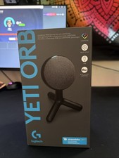 Logitech G Yeti Orb microphone brand new never opened or been used
